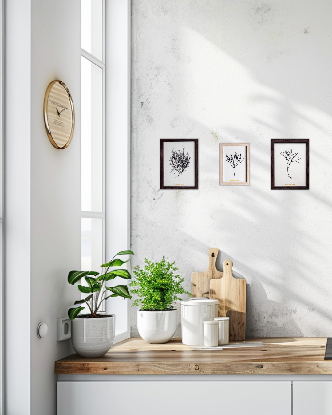 Alguier Calligraphie Marine 🖤 - Format 10 x 15 cm