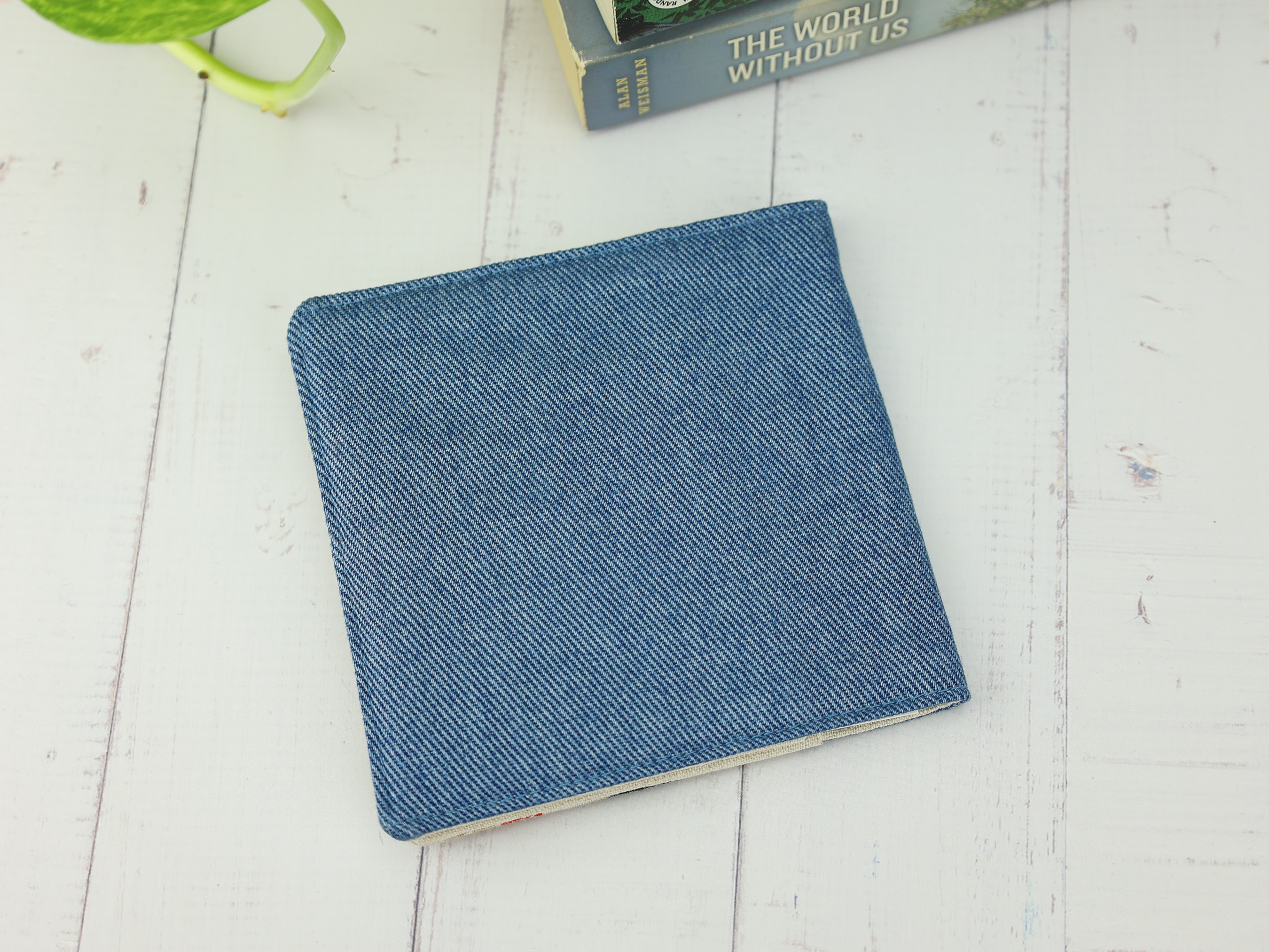 Black Cat & Temari Pad Holder – Japanese Beige Pouch with Ball and Asanoha Pattern