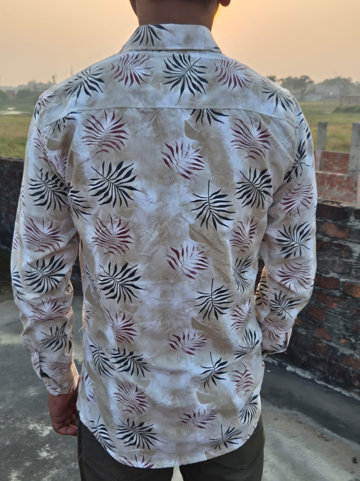 Men's Floral Casual Shirt