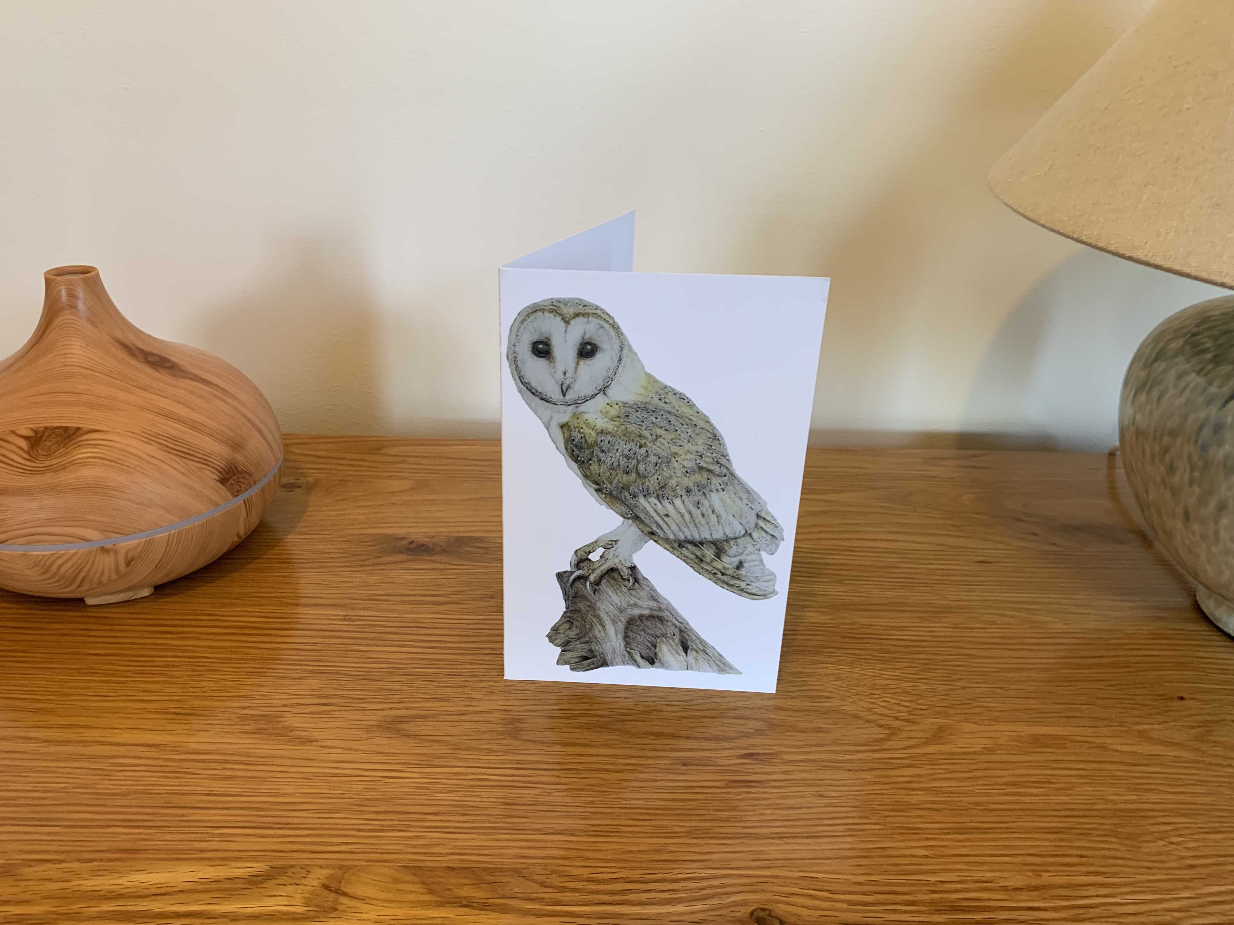 Barn Owl card