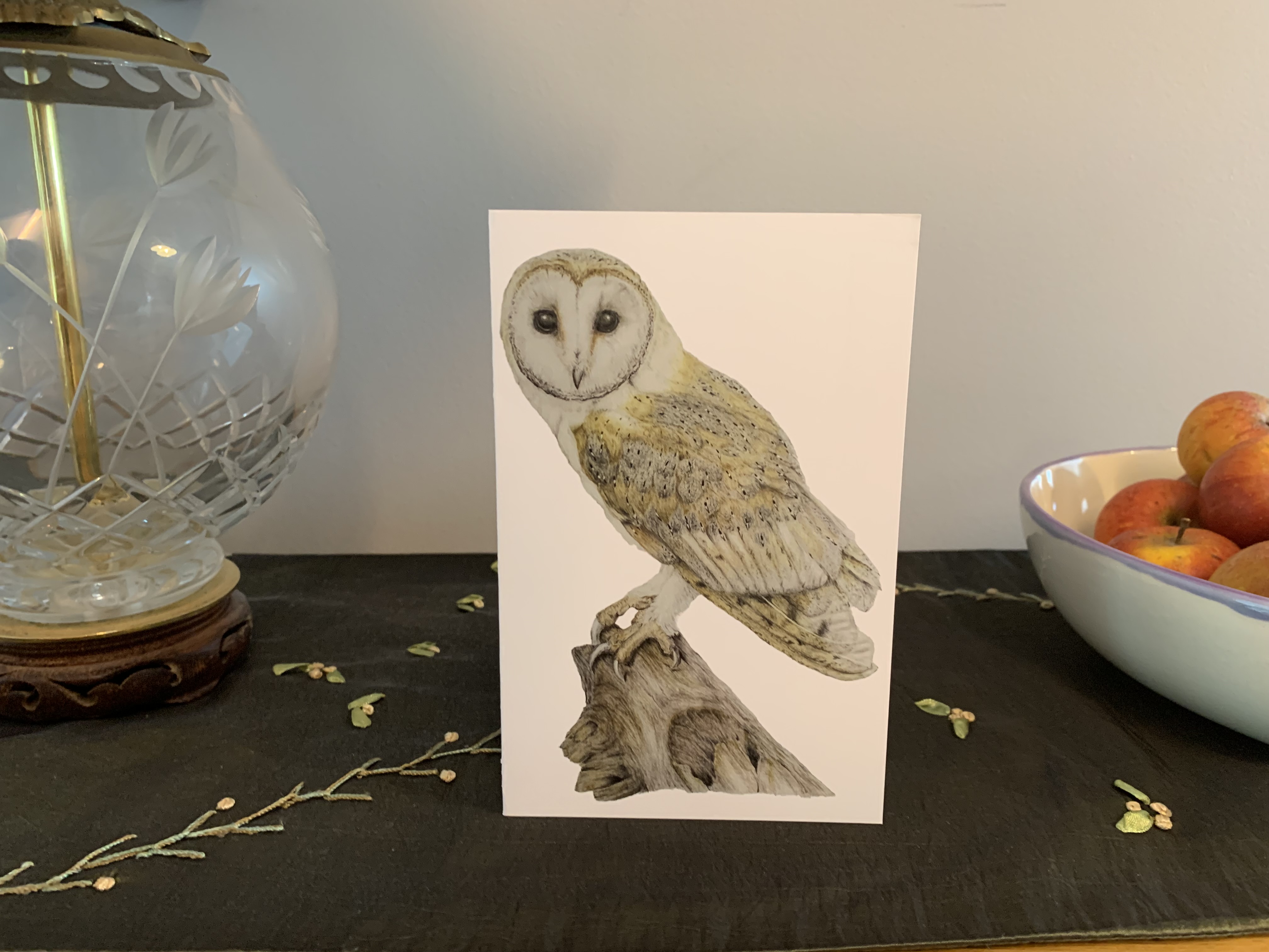 Barn Owl card