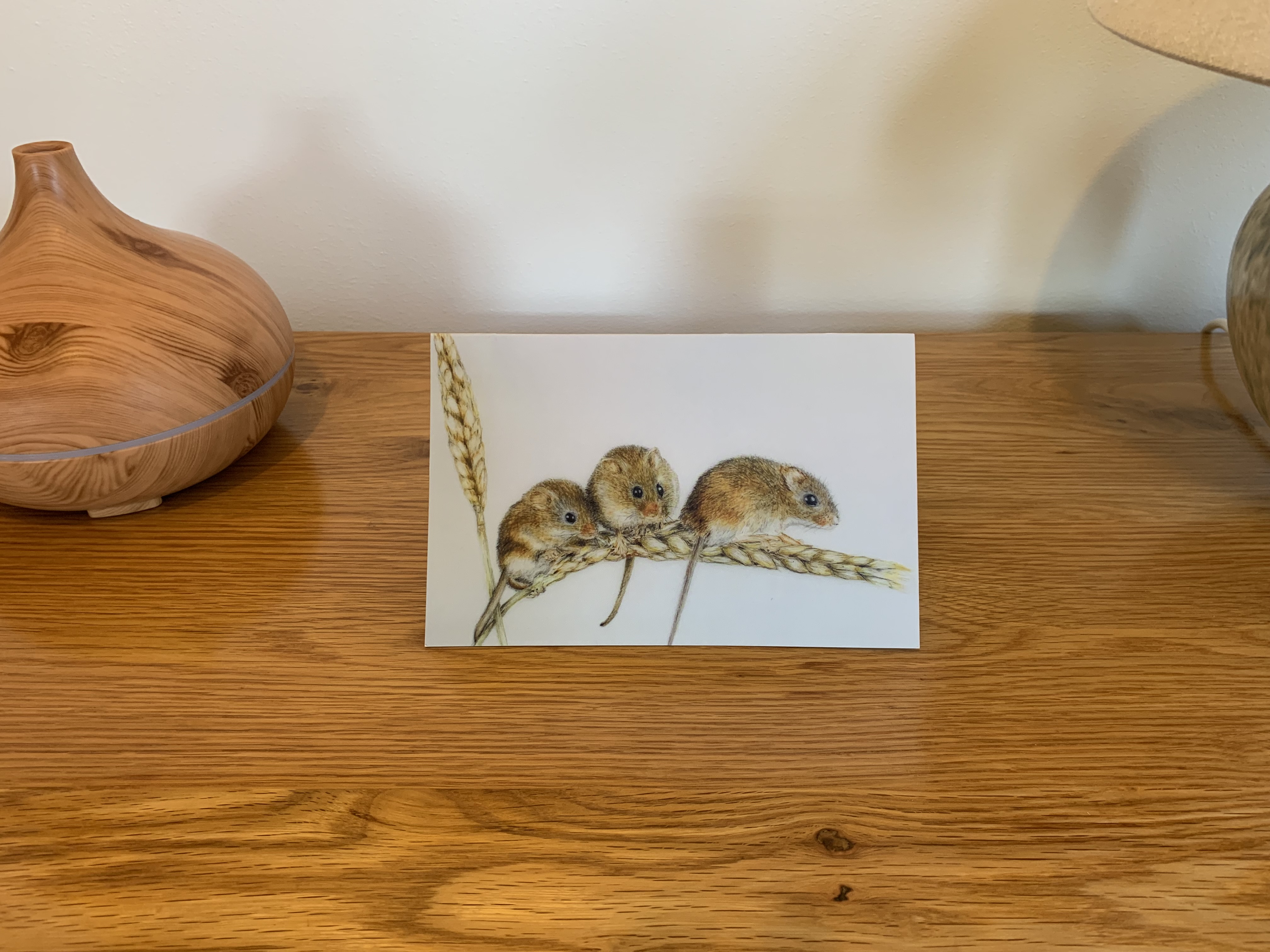 Harvest Mice card
