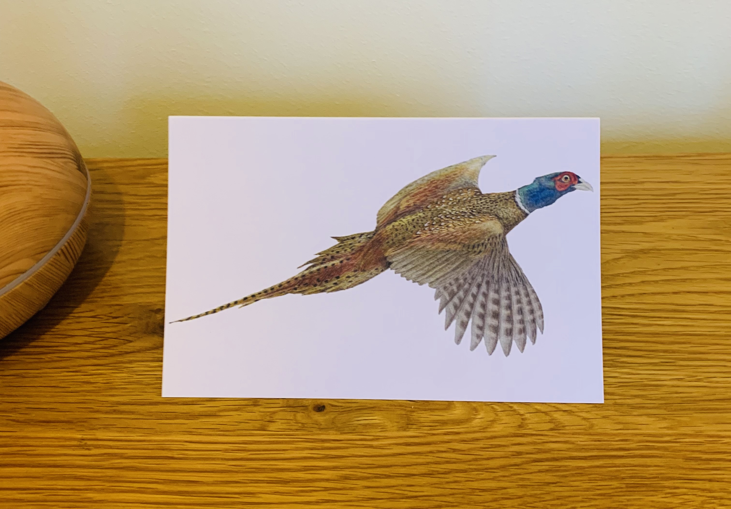 Pheasant card