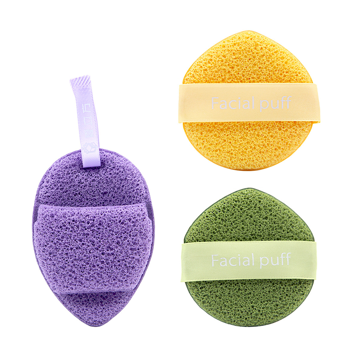 Facial Puff Sponge Set