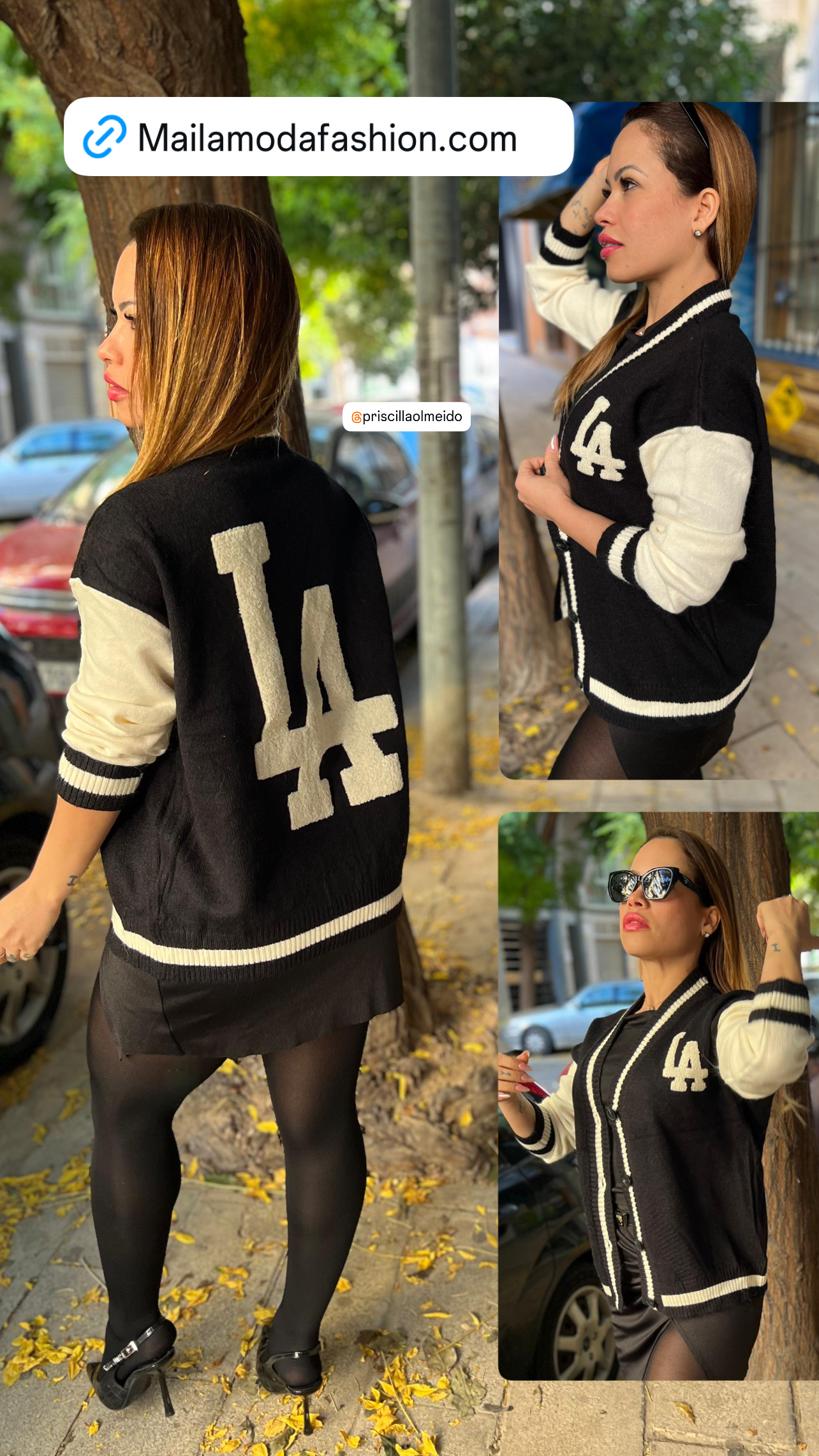 Chaqueta varsity LA