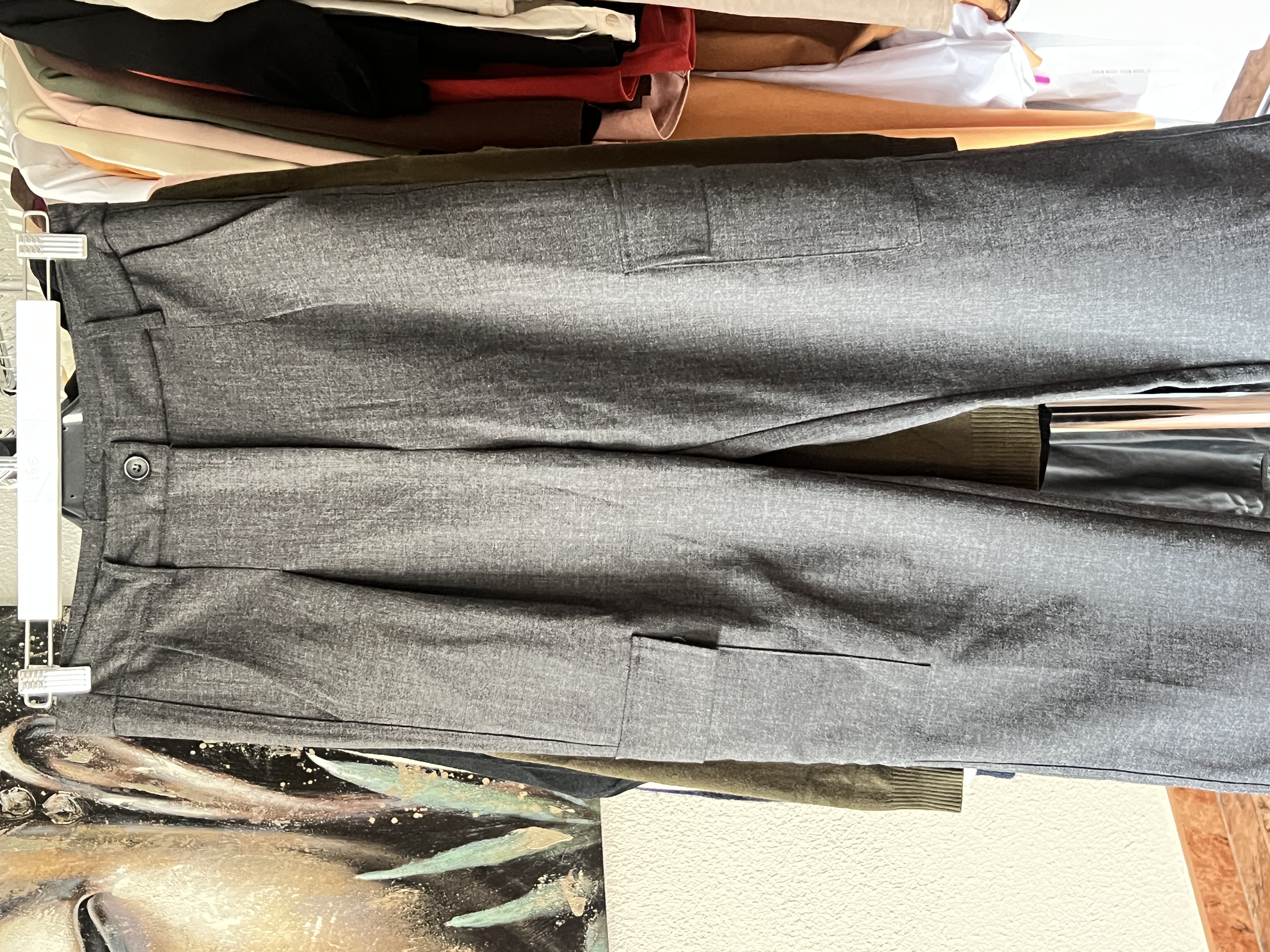 Pantalón gris de vestir