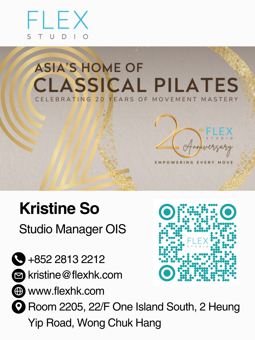 Kristine So｜Flex Studio