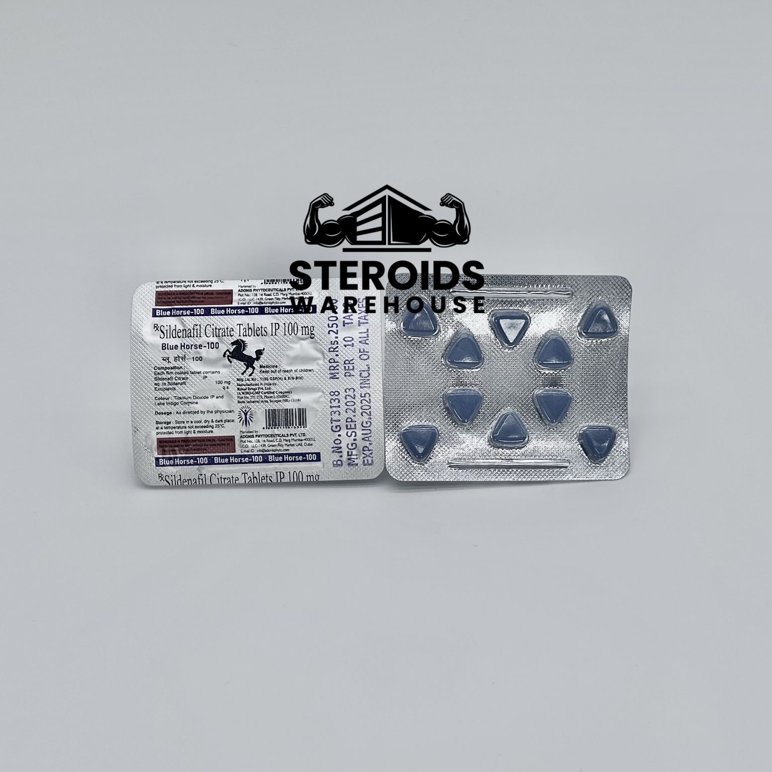 Buy Viagra x 4 – 100mg Sildenafil – Steroids Warehouse