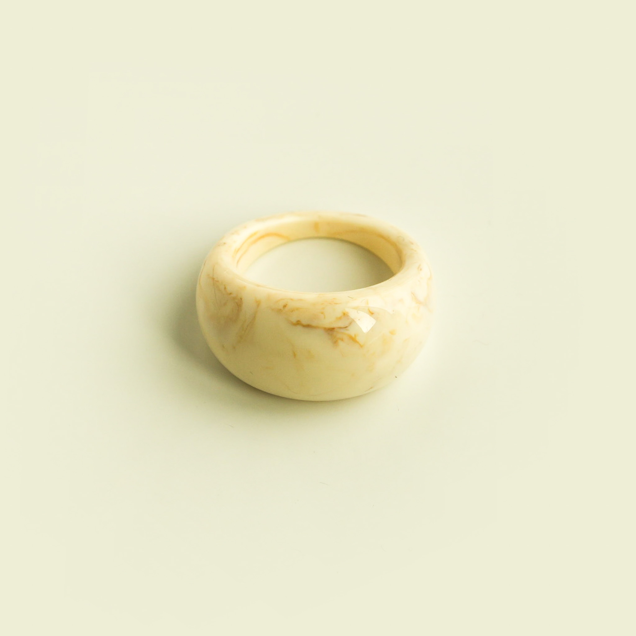 Marbled Resin Ring