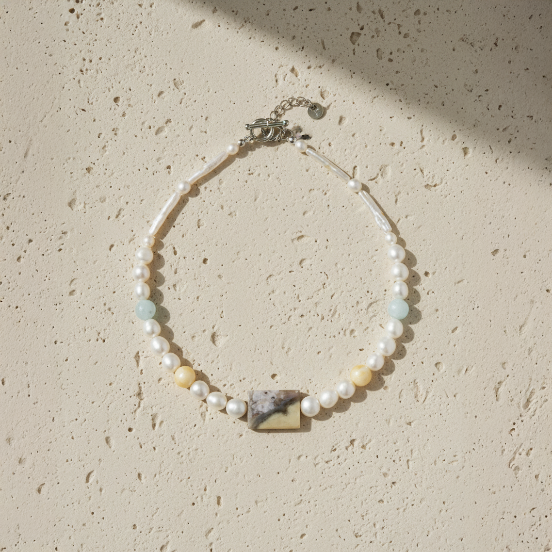 Pearls with Gemstones choker