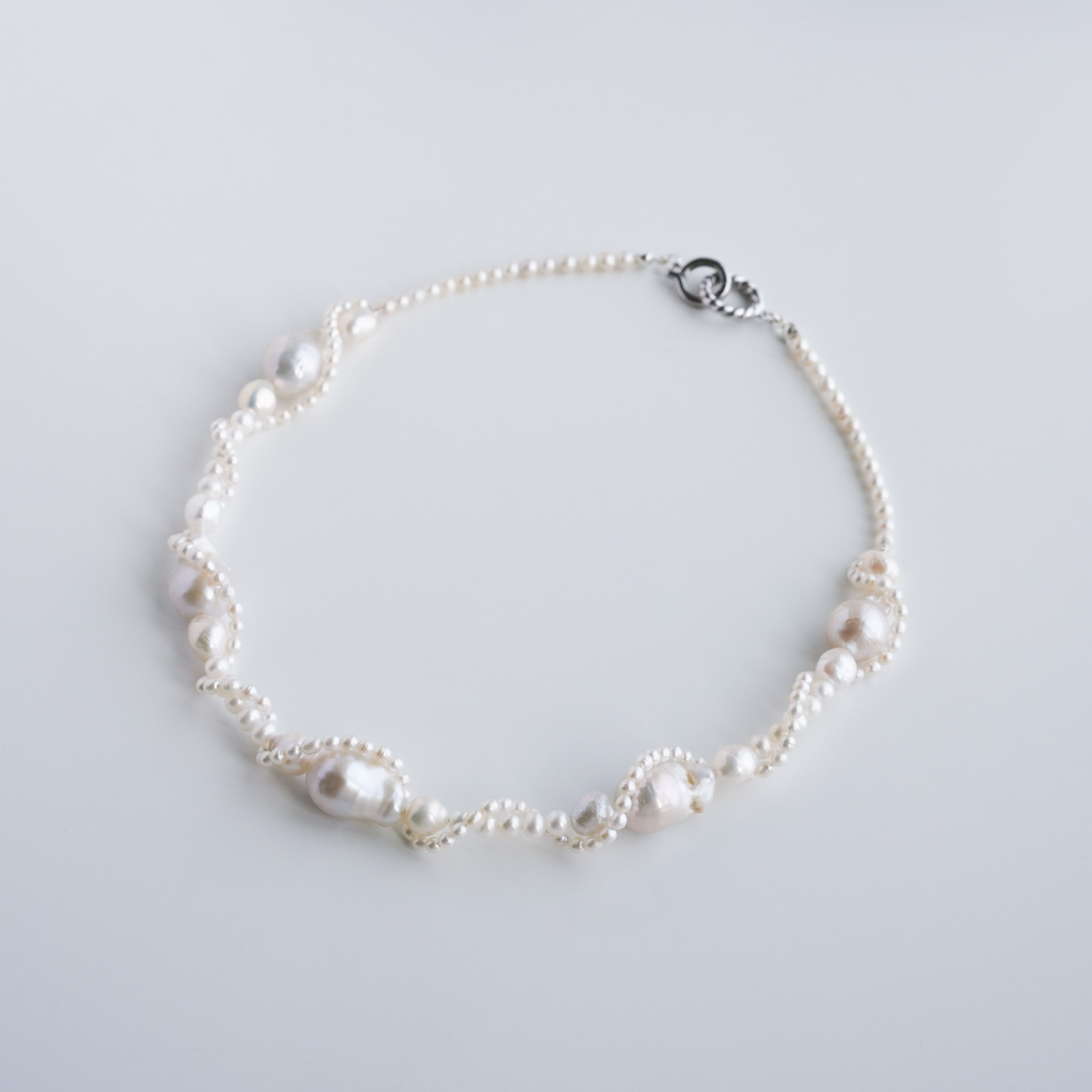 Baroque Pearl Twist Choker