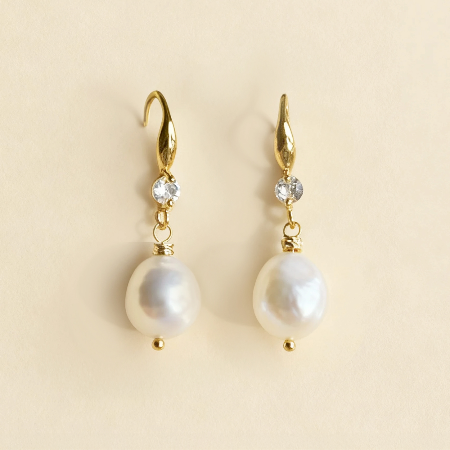 Elegant Pearl Drop Earrings