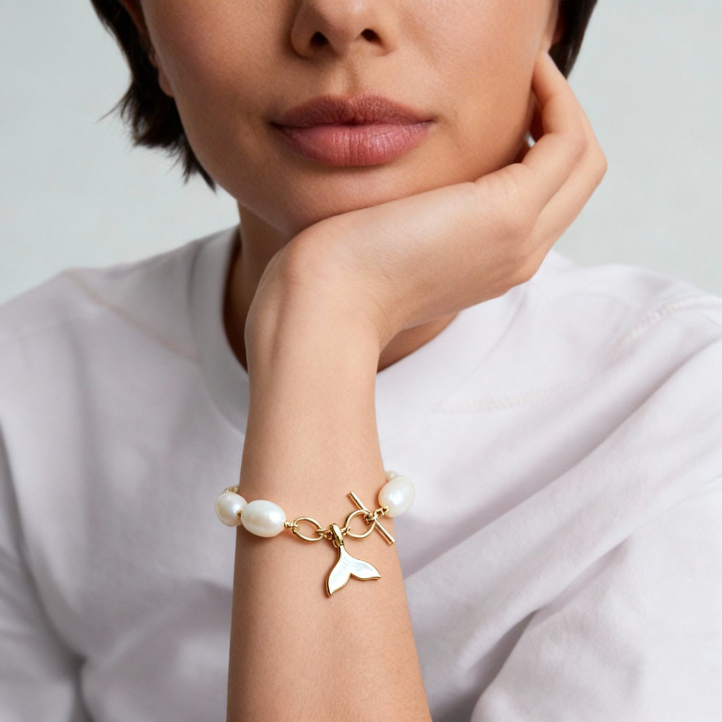 Elegant Pearl Bracelet