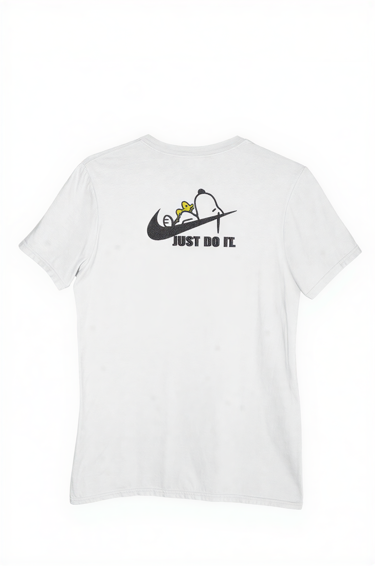 Just Do It Embroidery Oversized T-Shirt