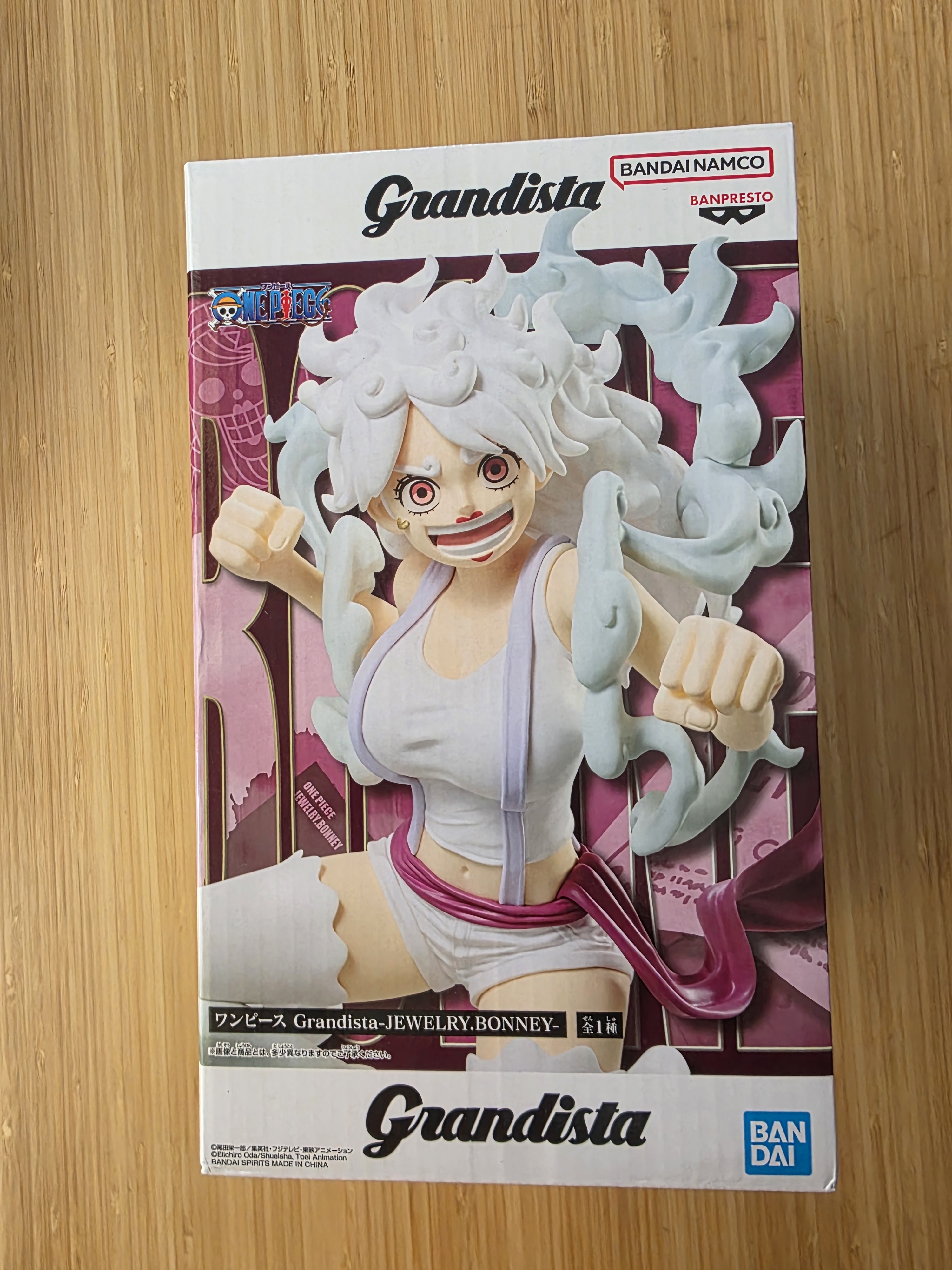 Figurine One Piece Jewelry Bonney Grandista Nika Egghead Neuf TOEI