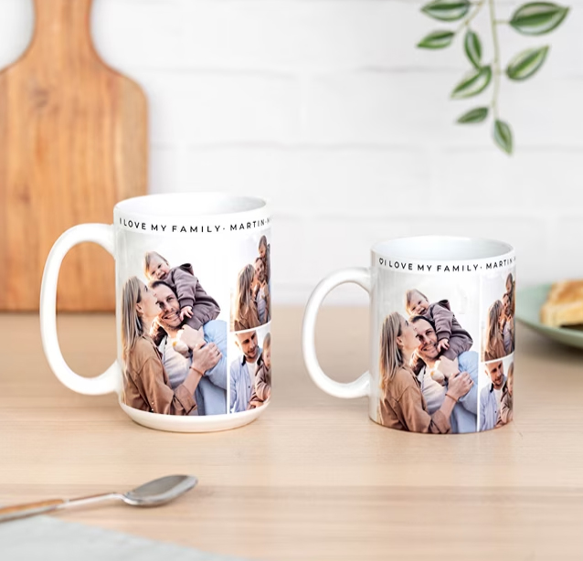 Taza de cerámica de 440 ml.