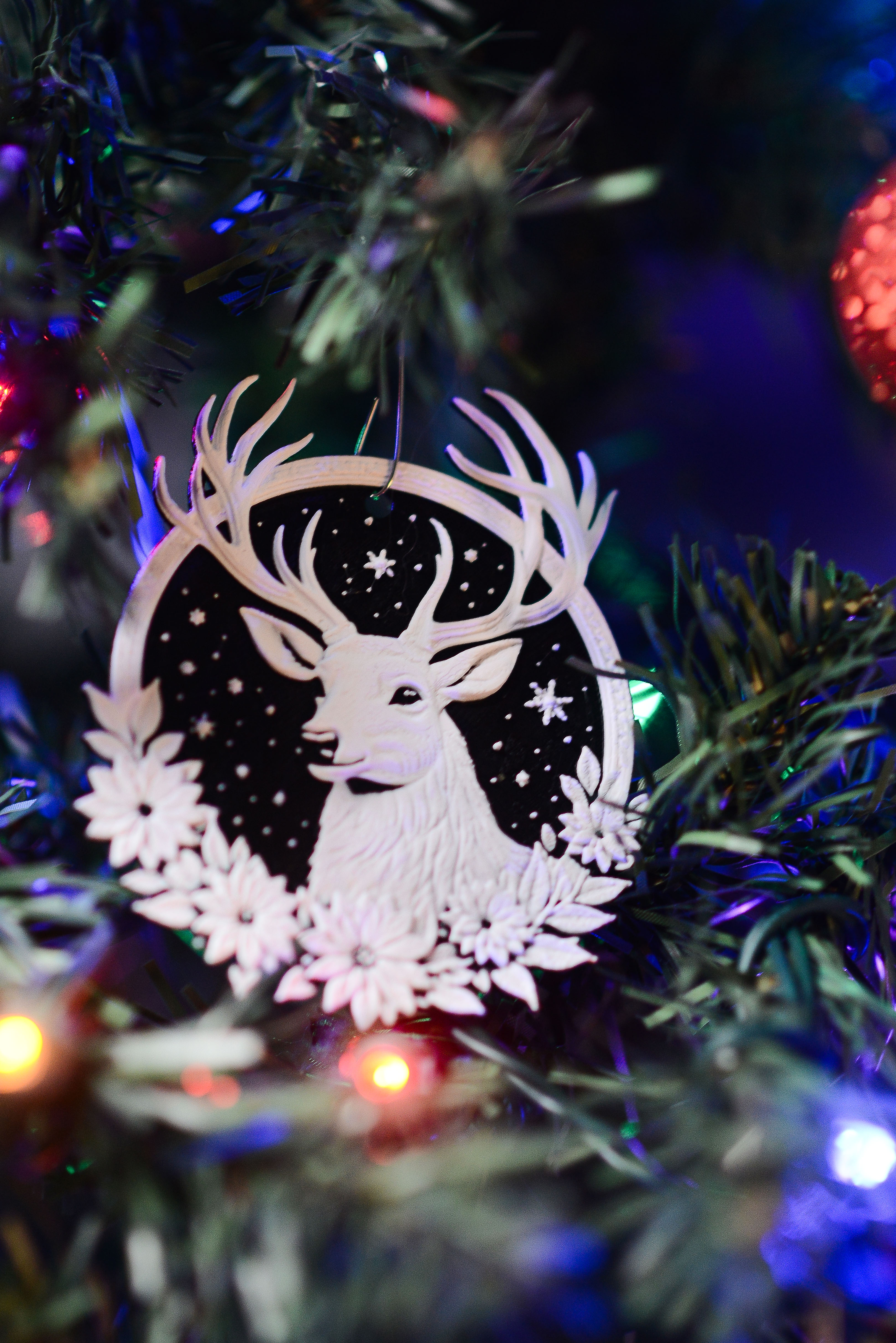 Chevreuil - Ornement de Noël en impression 3D