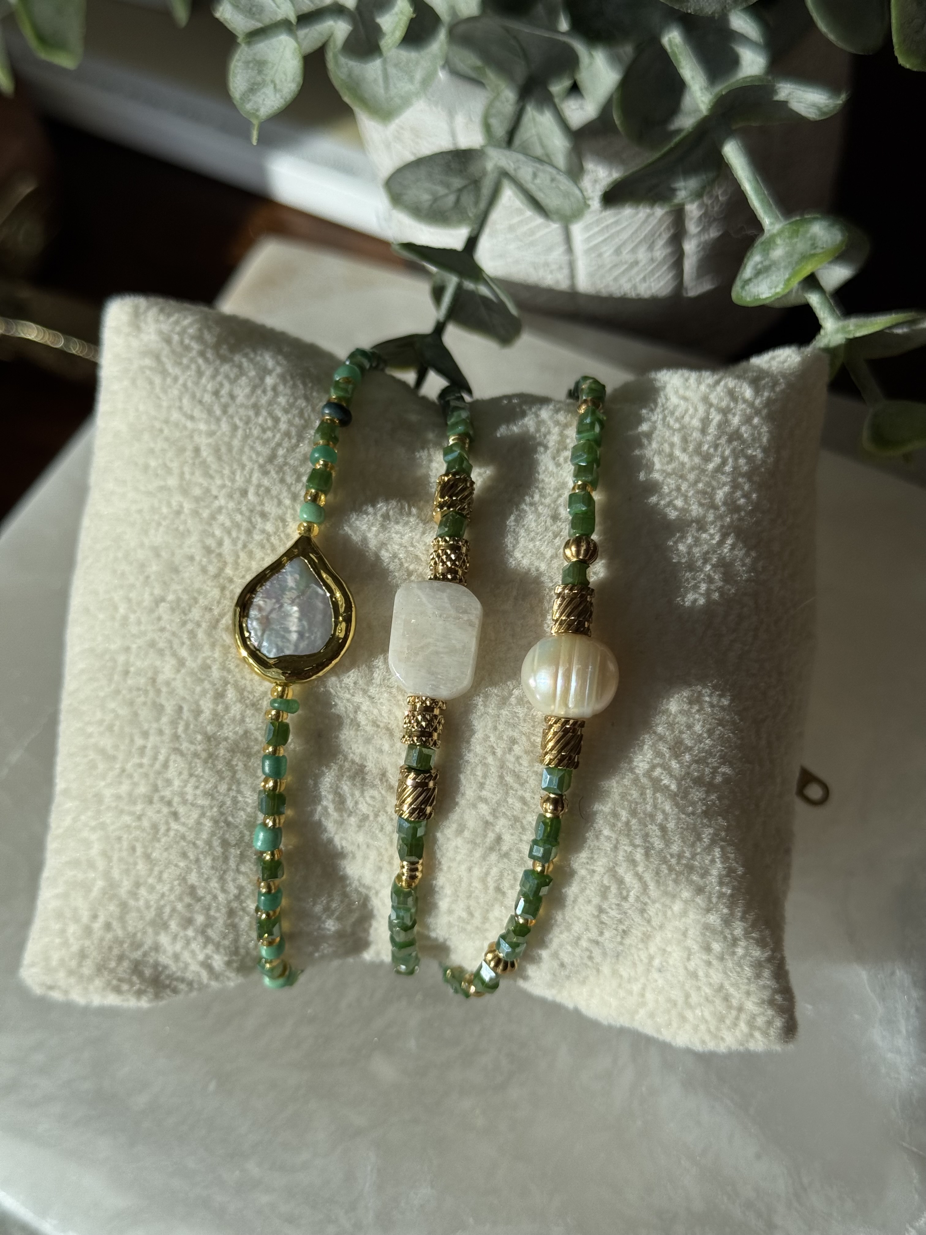 Verdant Pearl Bracelet 