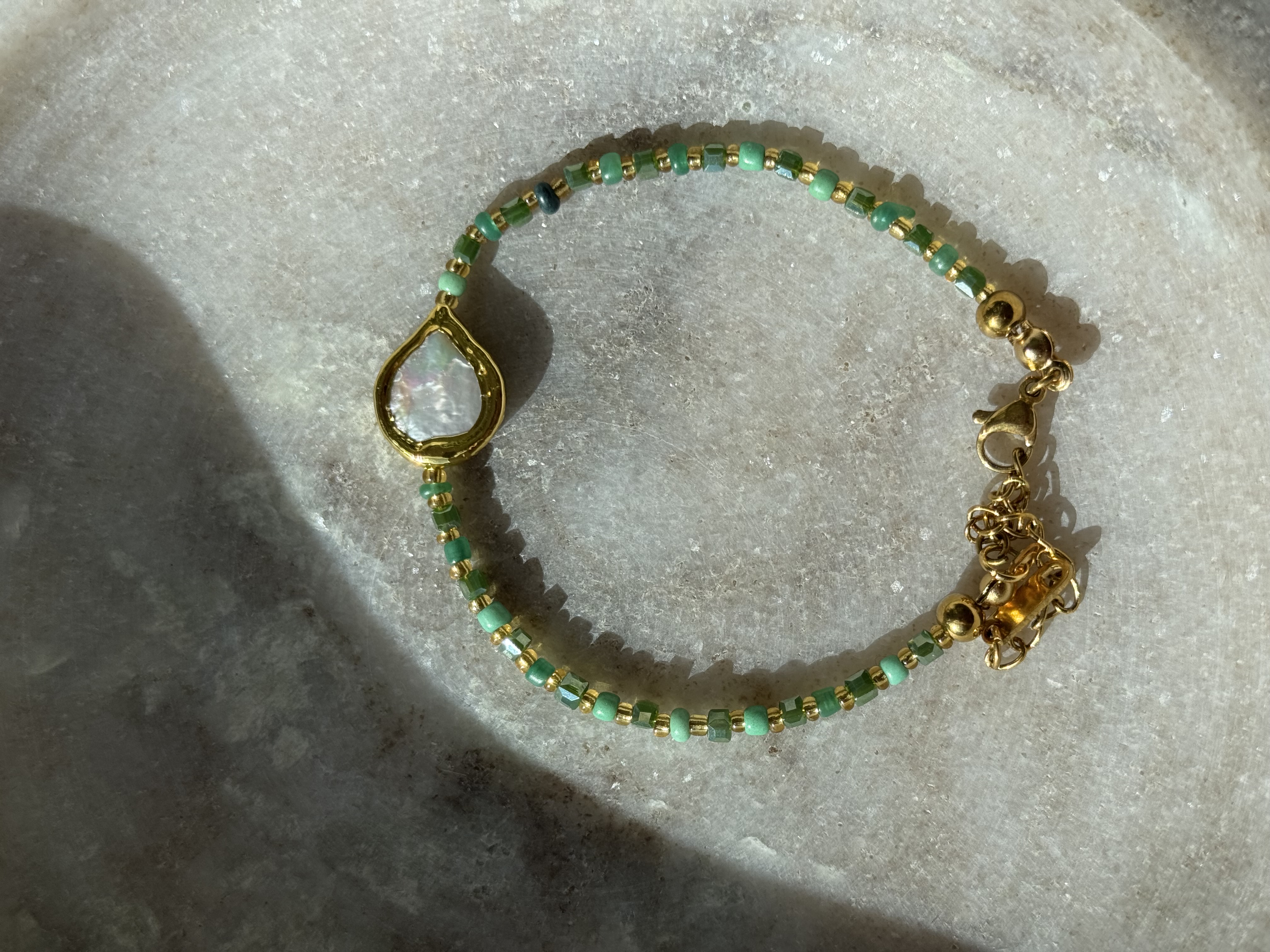 Verdant Pearl Bracelet 