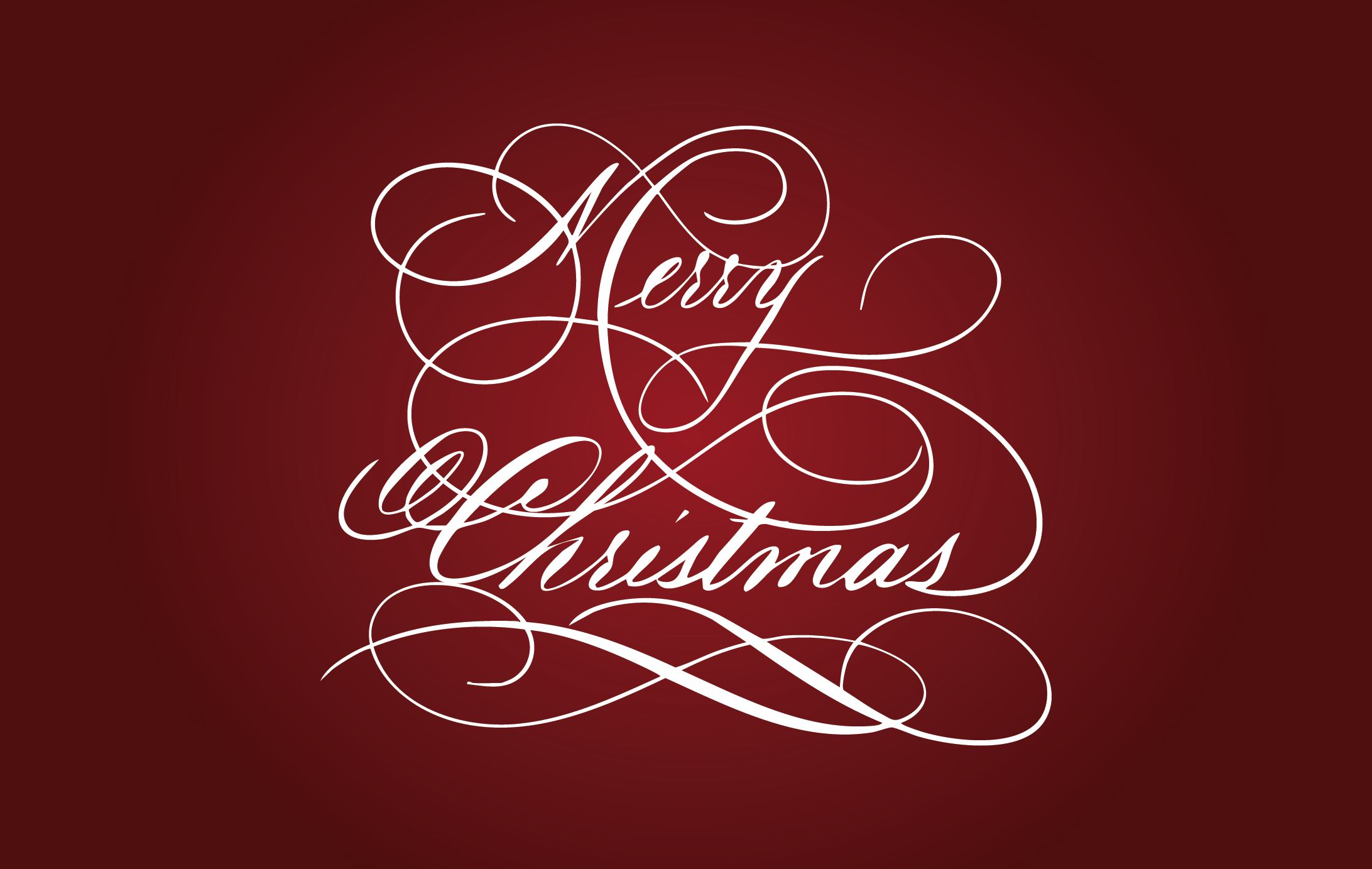 Merry Christmas Greeting Card