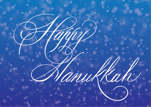 Happy Hanukkah Greeting Card