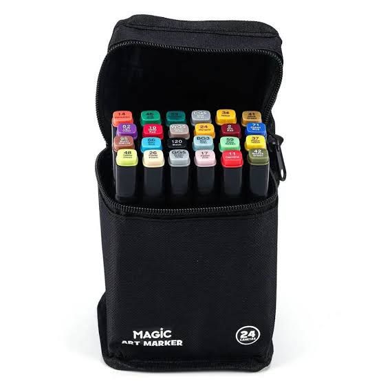 Conjunto de Canetas Marcadoras Magic Art