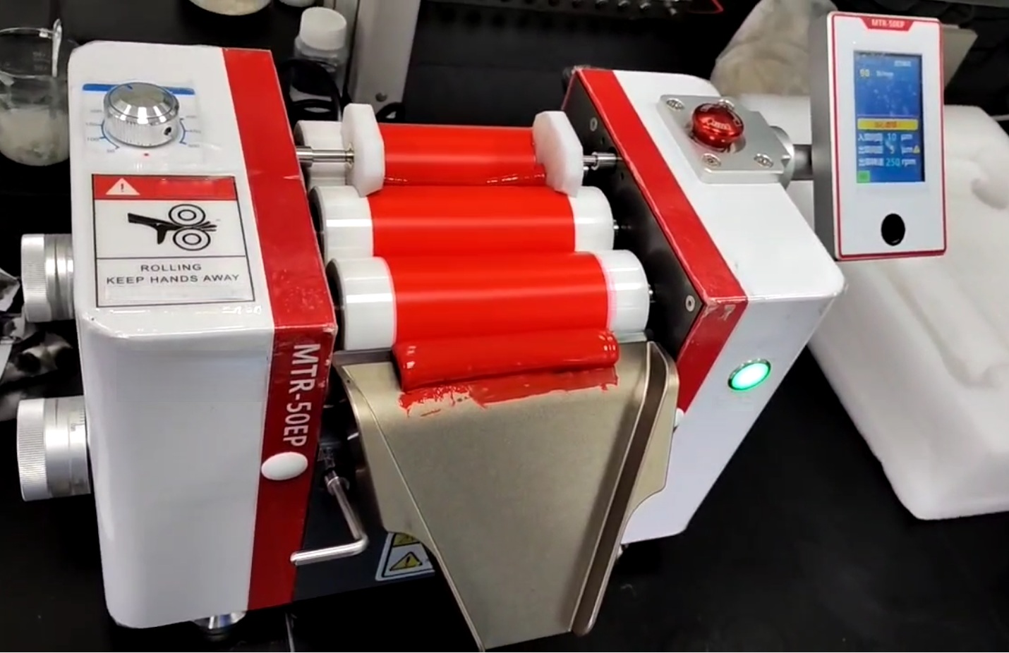 Laminoir tricylindre (Three Roll Mill Machine) 50 mm MTR-50EP