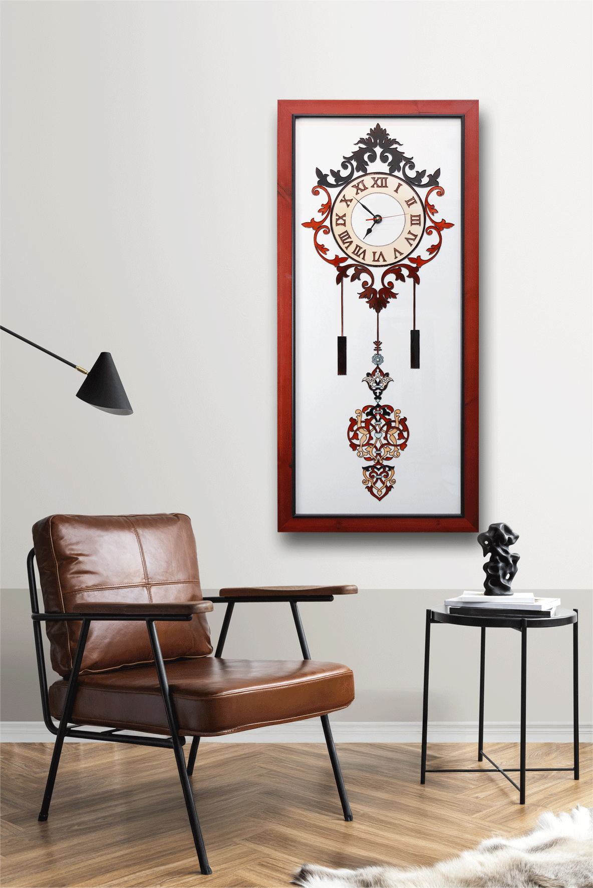 Decorated Clock Design  