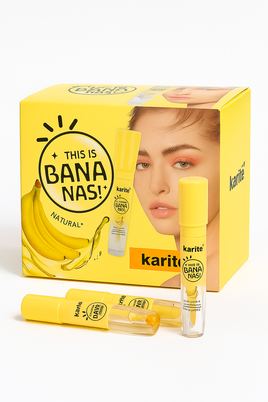 BRILLO LABIAL THIS IS BANANAS, SABOR BANANO | 24 PACK