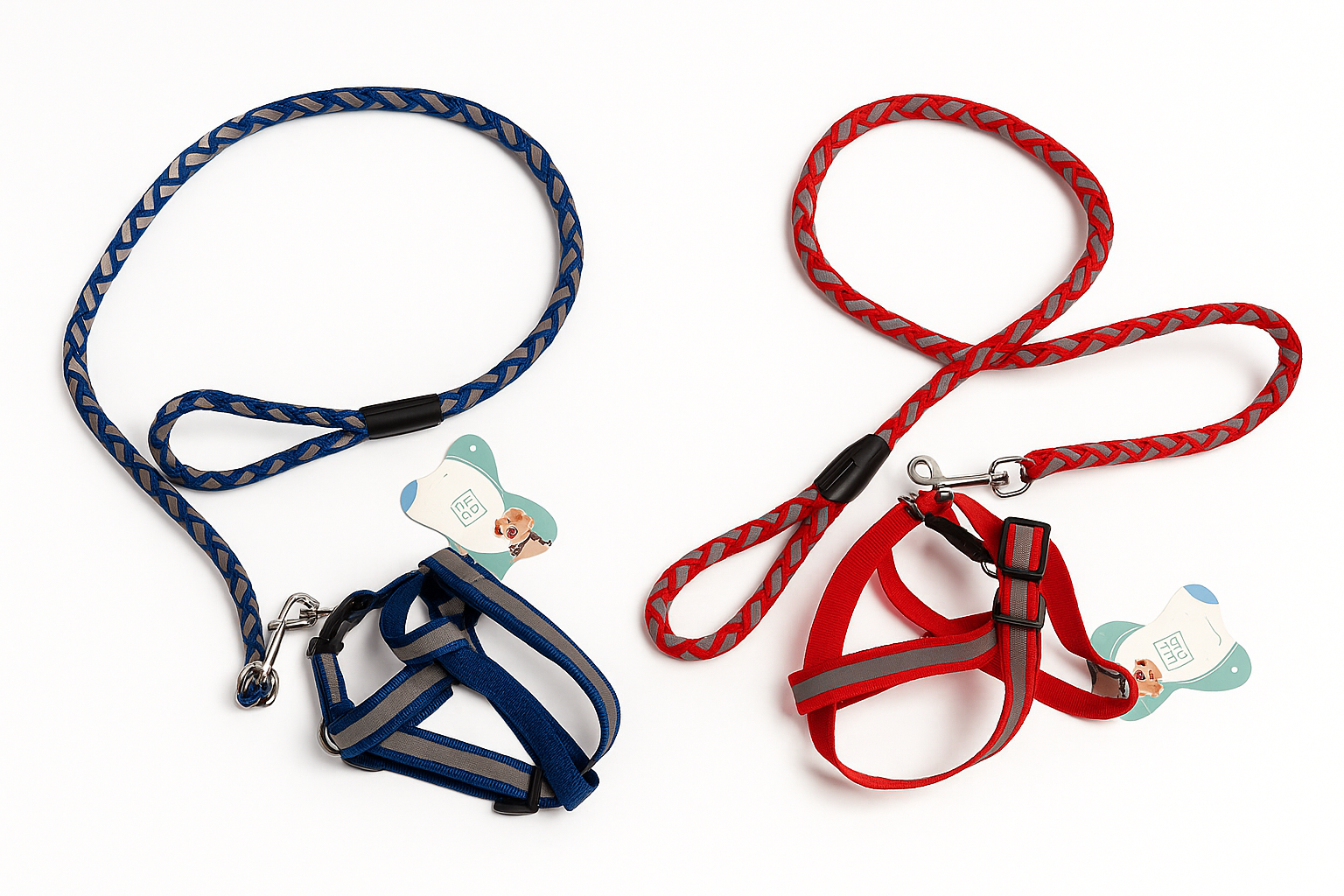 CORREA Y ARNÉS PARA MASCOTA | 2 PACK