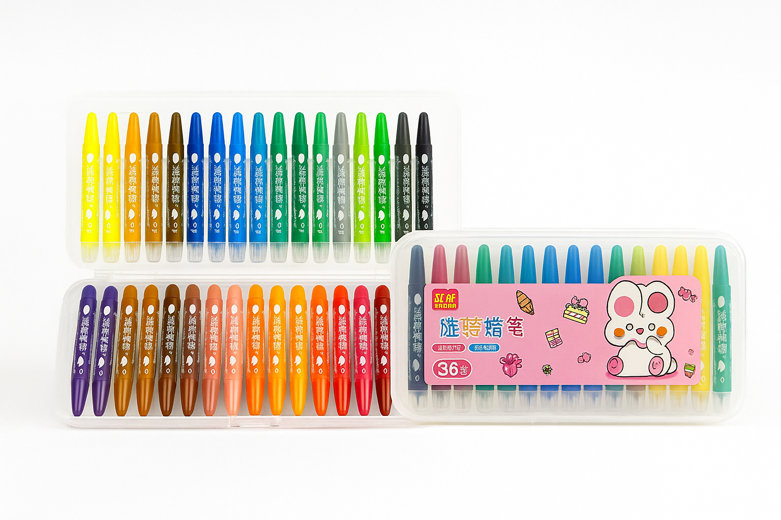 CRAYONES DE  36 COLORES | 1 PACK