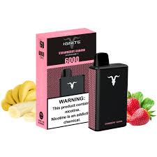 IGNITE 6000PF FRESA BANANO (STRAWBERRY BANANA)