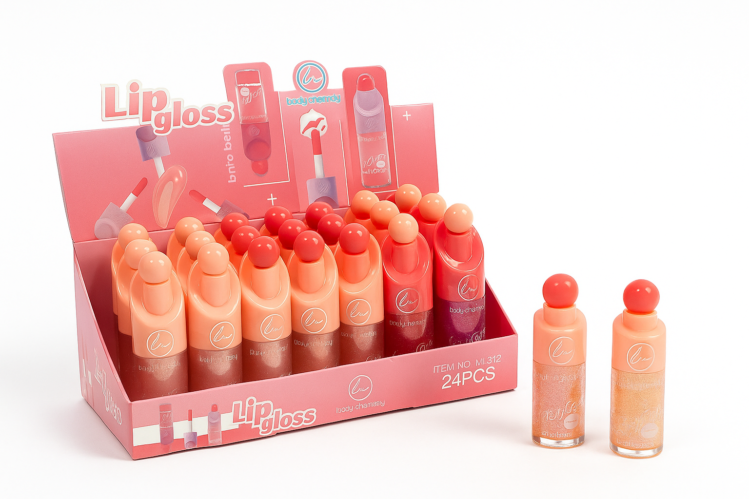 BRILLO LABIAL LIP GLOSS | 24 PACK