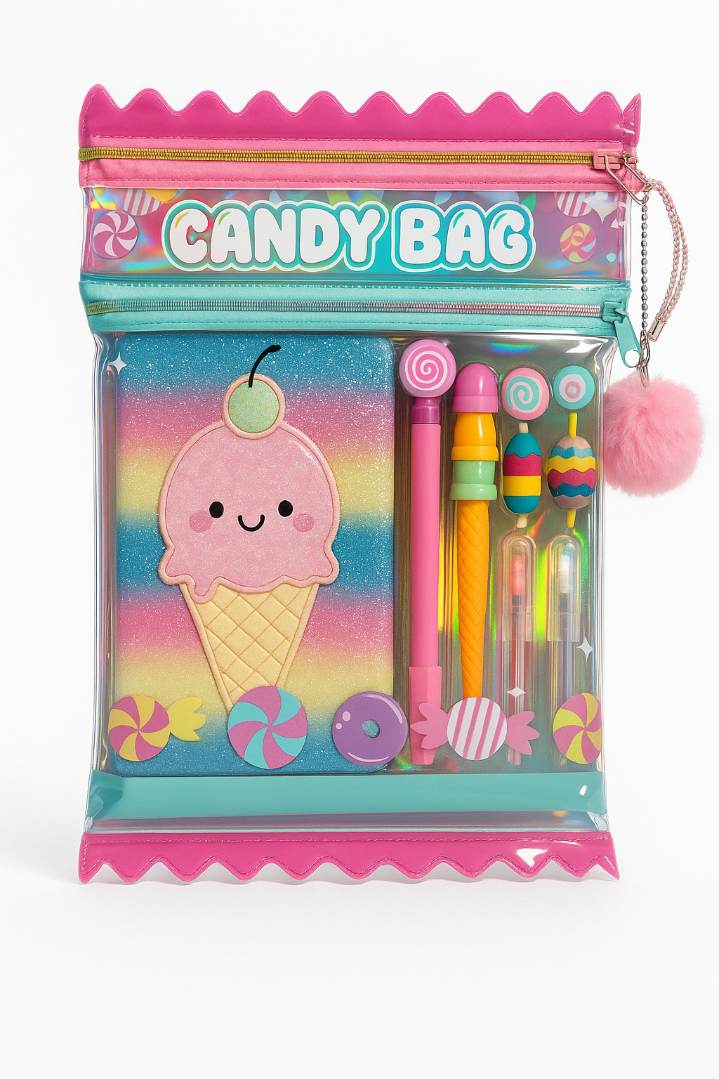 SET DE PAPELERÍA INFANTIL CANDY BAG | 2 PACK