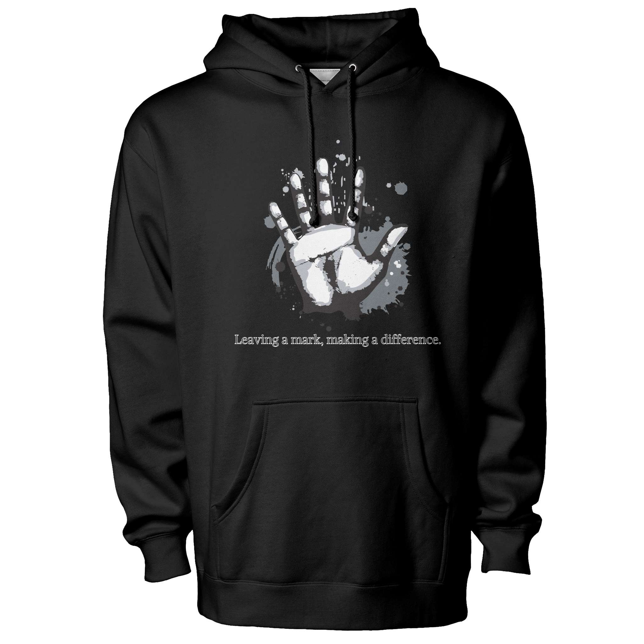 Leaving A Mark Print Graphic Hoodie