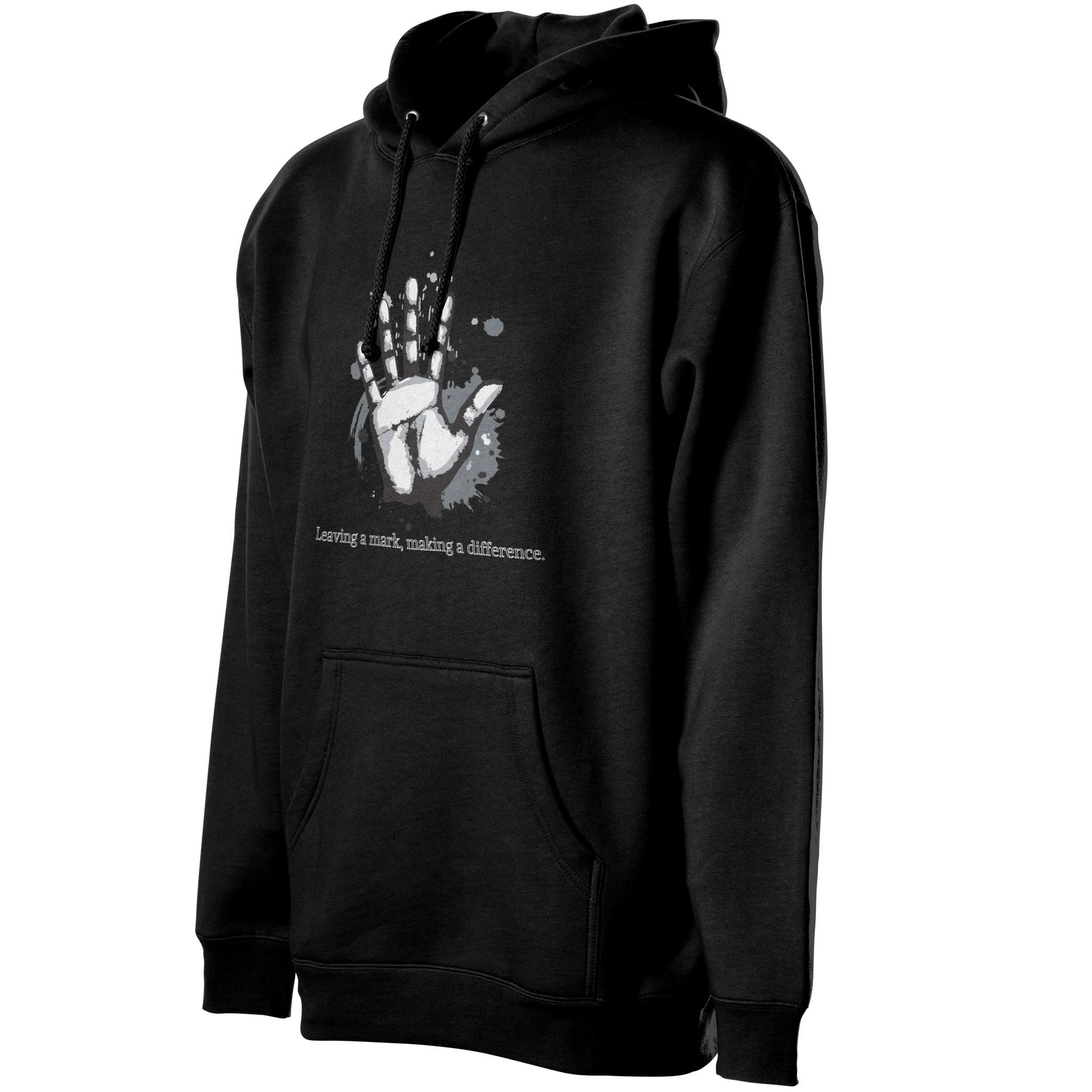 Leaving A Mark Print Graphic Hoodie