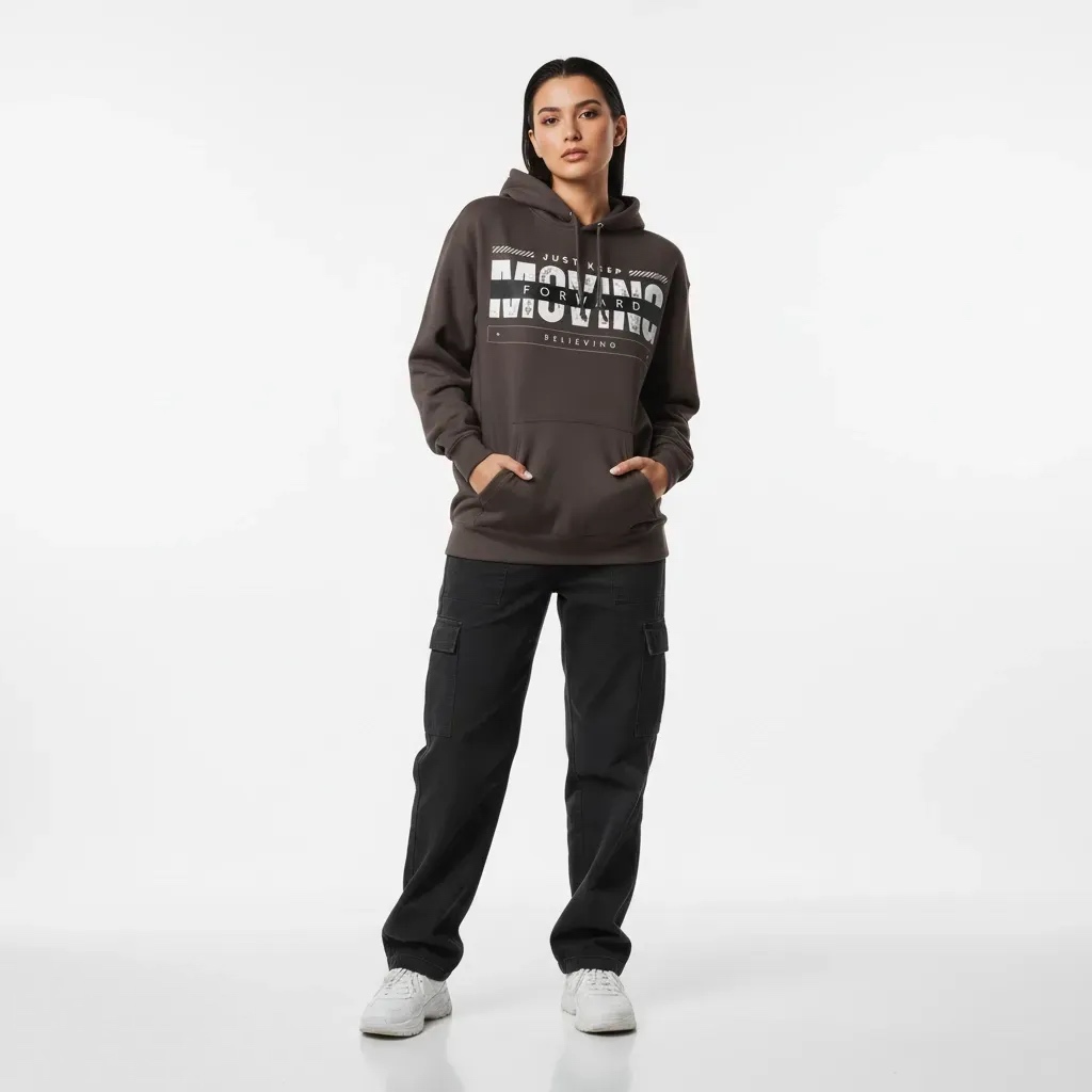 Just Keep Moving Forward Hoodie