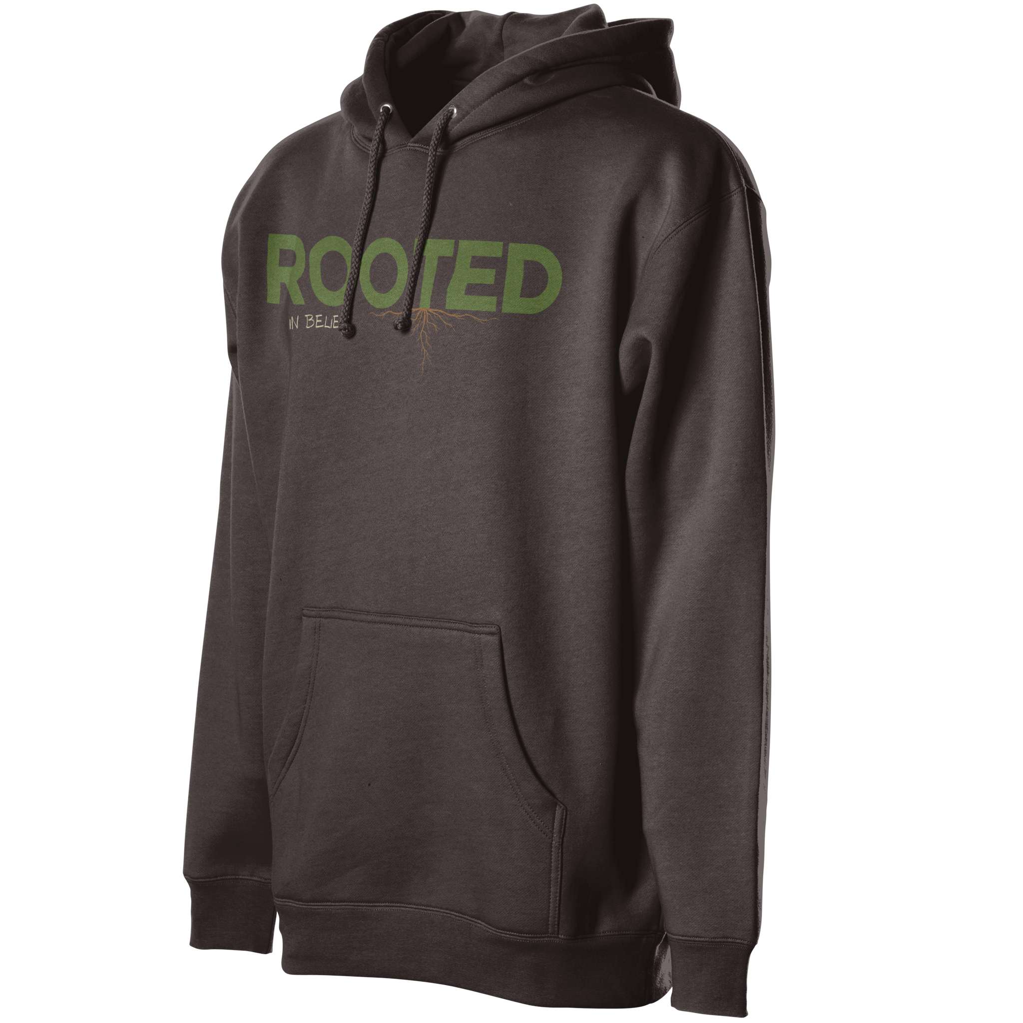 Rooted In Belief Print Graphic Hoodie 