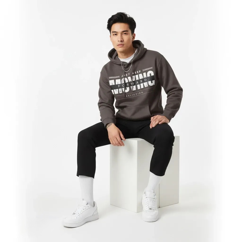 Just Keep Moving Forward Hoodie