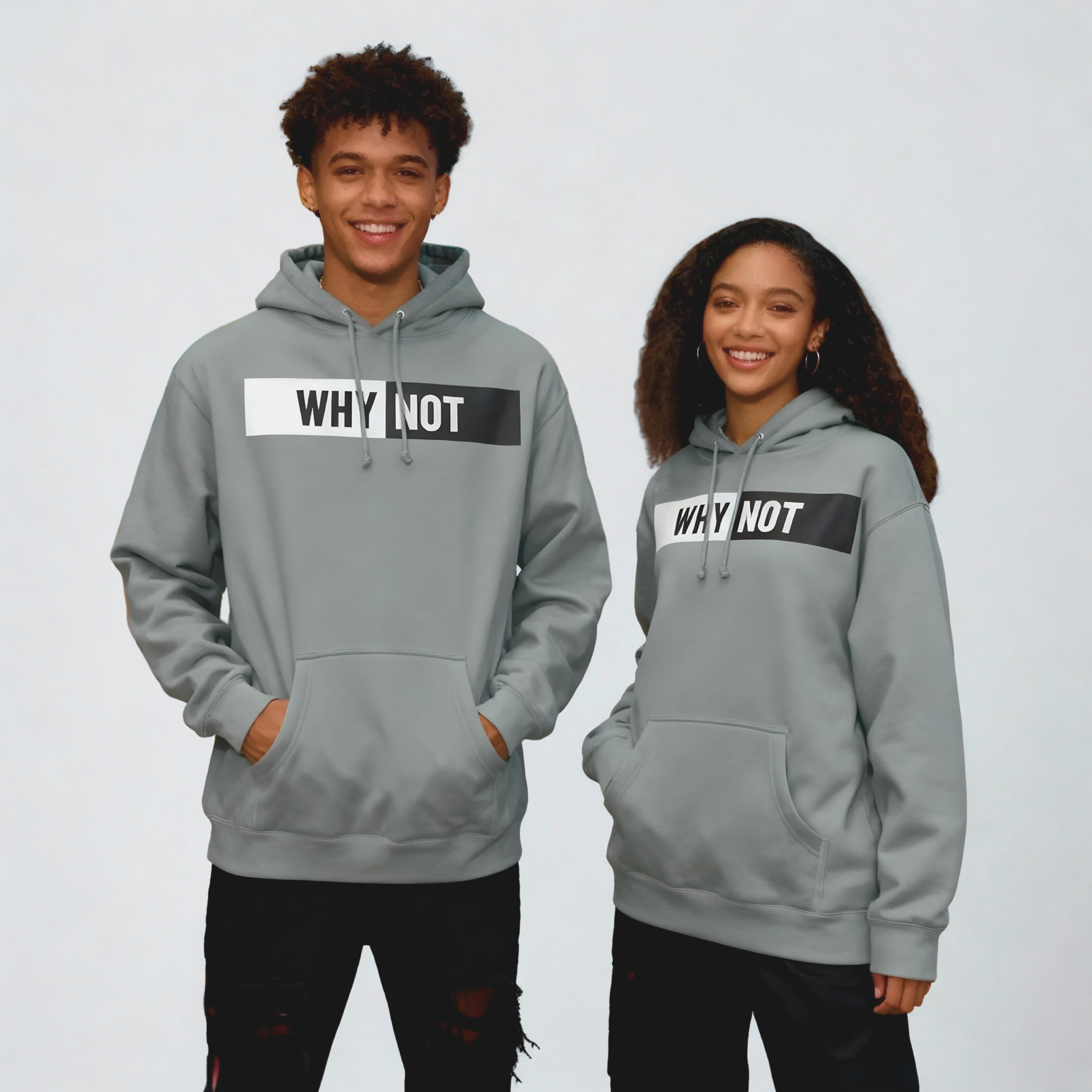 WHY NOT Print Graphic Hoodie