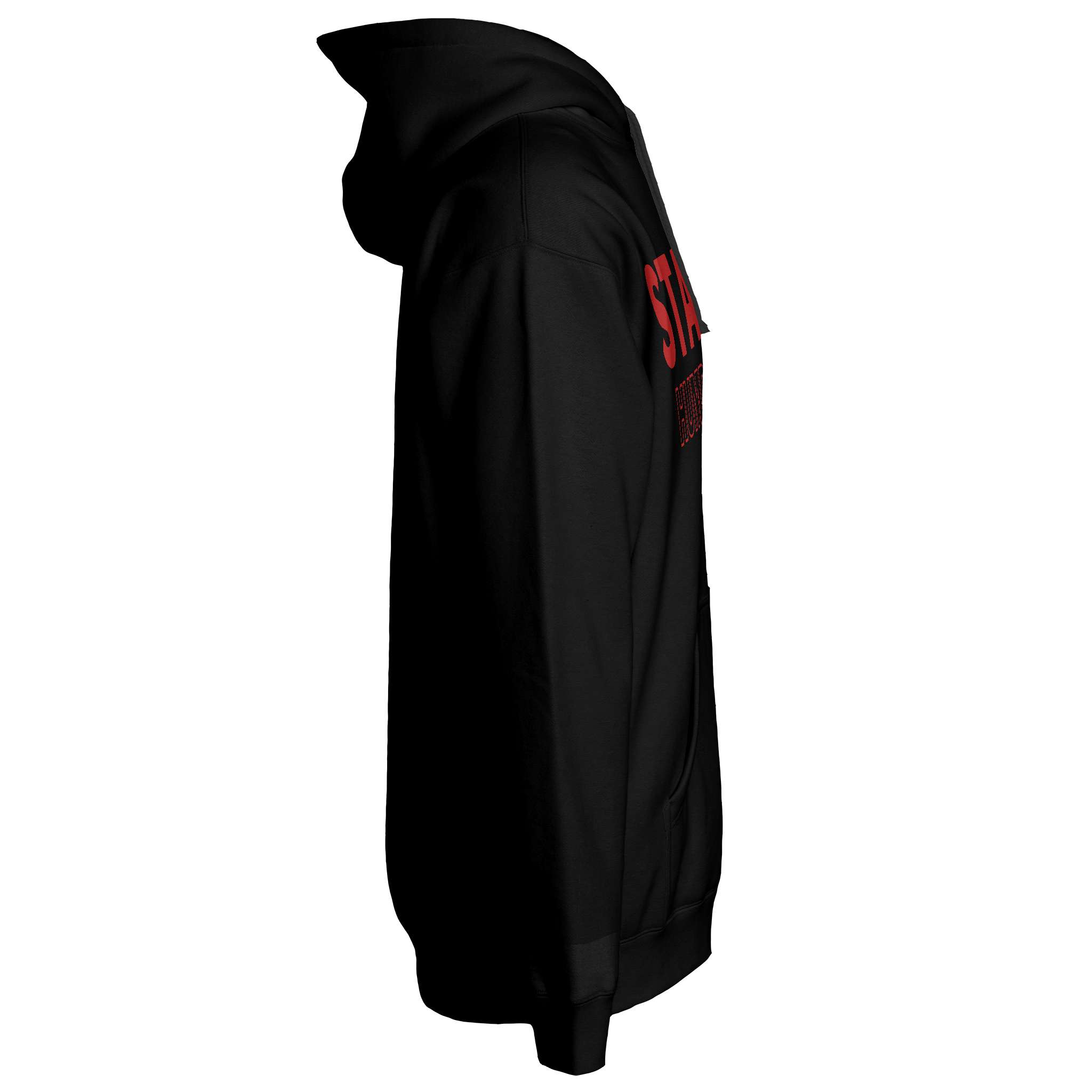 Stay Humble Print Graphic Hoodie