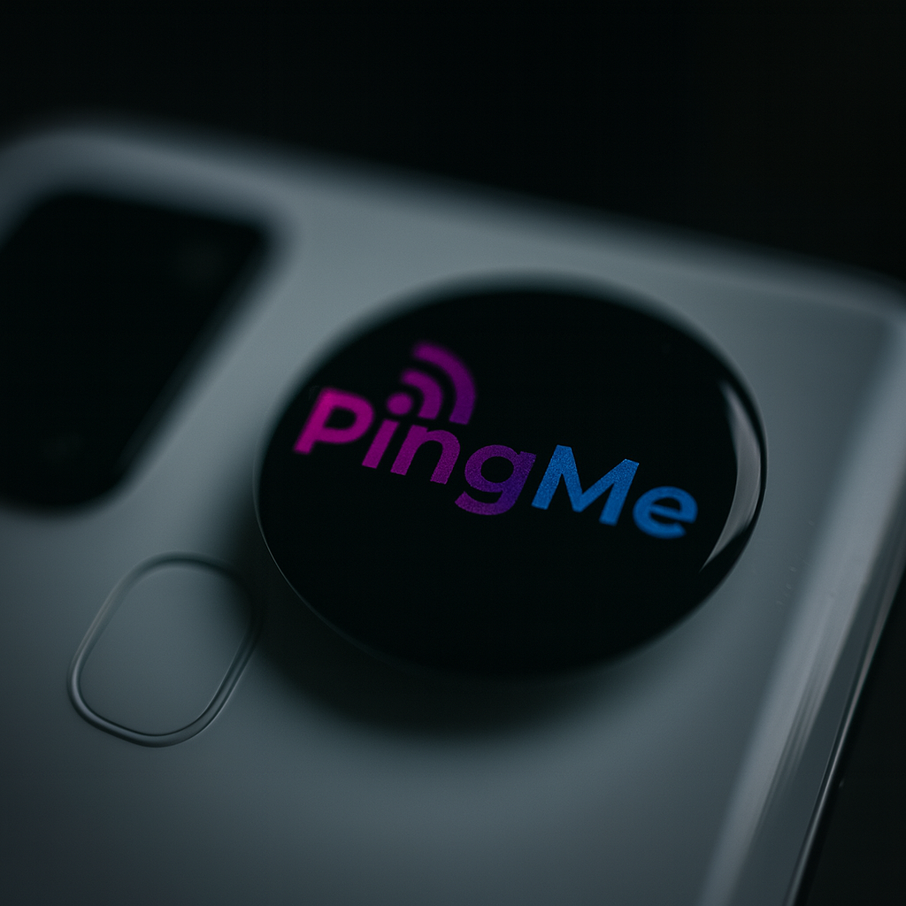 PingMe Tag (naklejka)