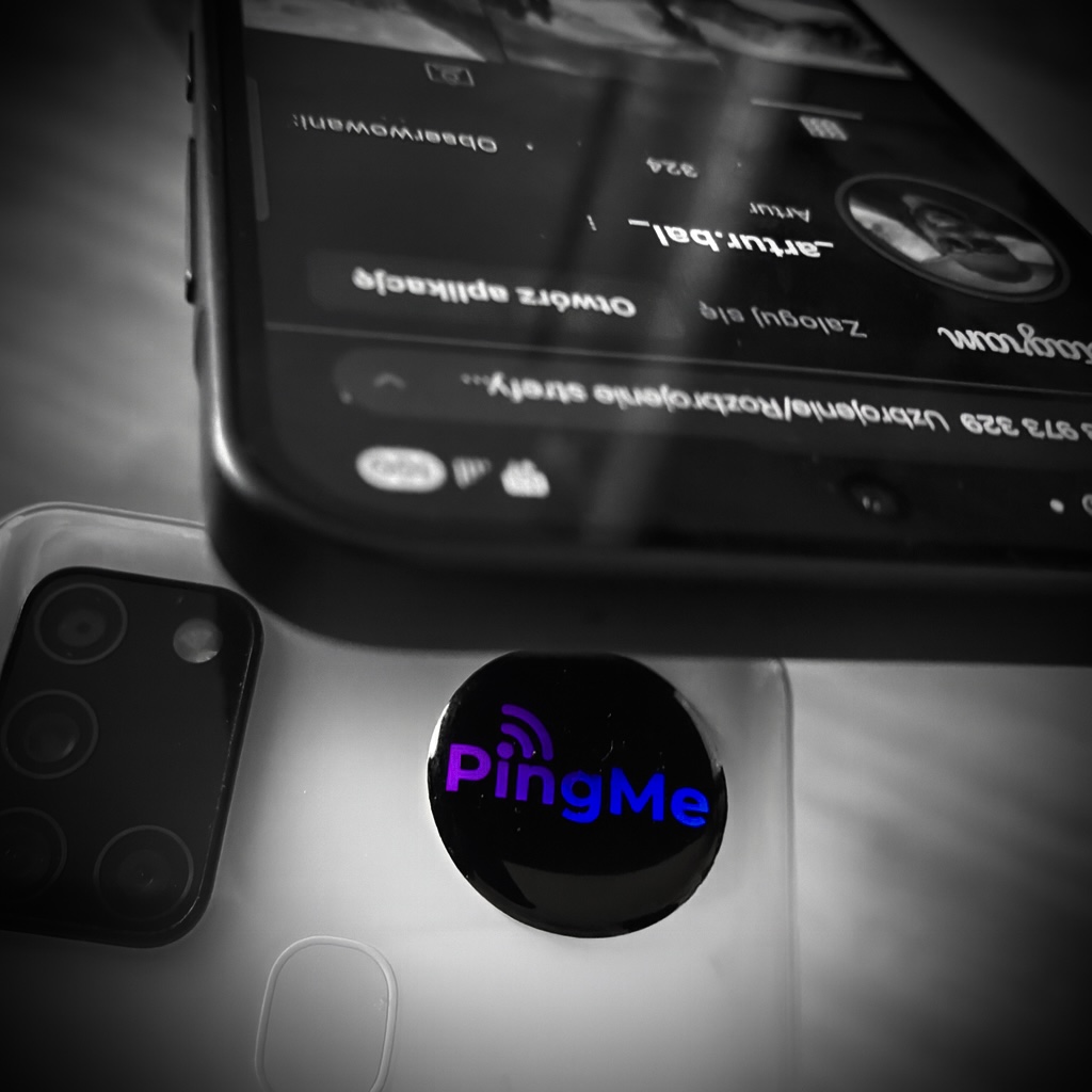 PingMe Tag (naklejka)