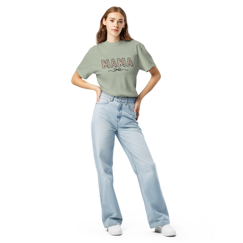 Mama Camo Comfort Colors Tshirt