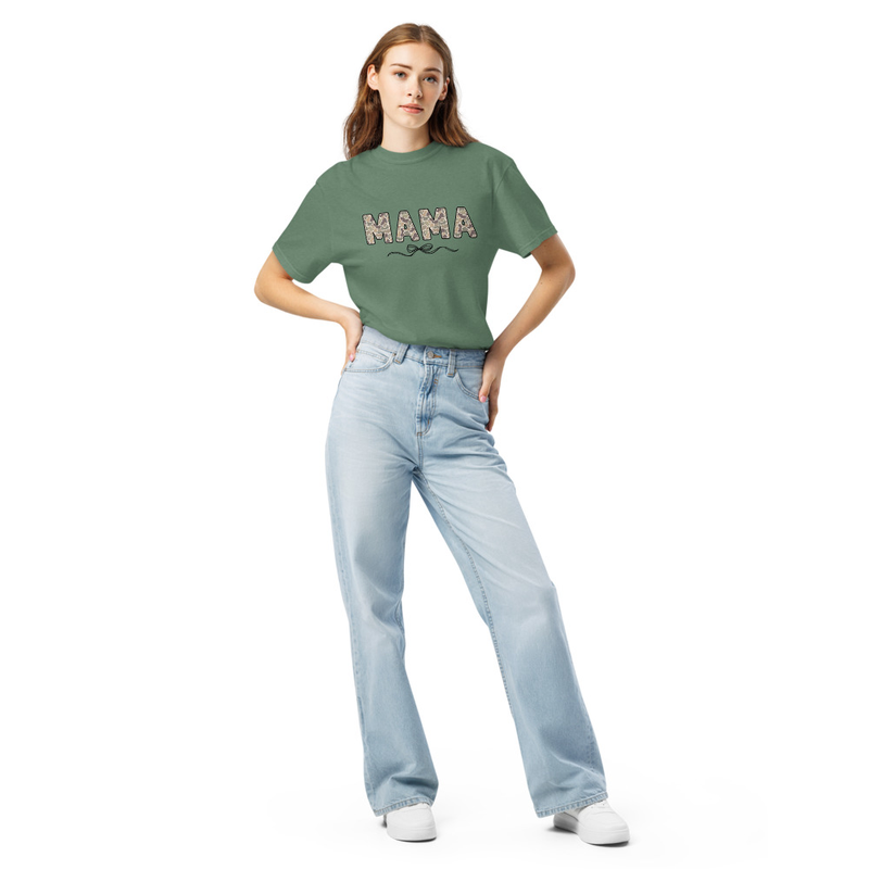 Mama Camo Comfort Colors Tshirt