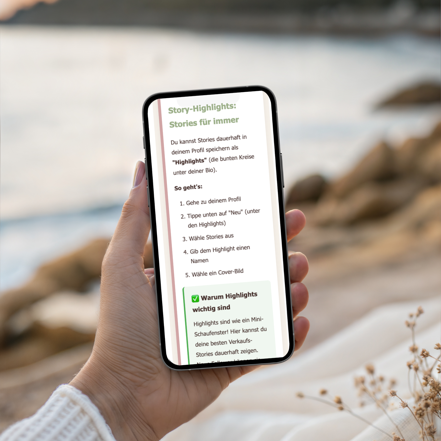 So verkaufst du über Stories - ehrlich, direkt, ohne Schnickschnack