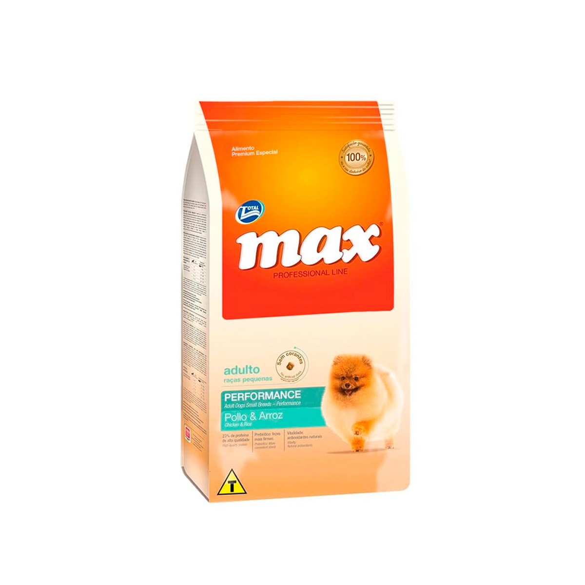 Max Razas Pequeñas  Performance Pollo