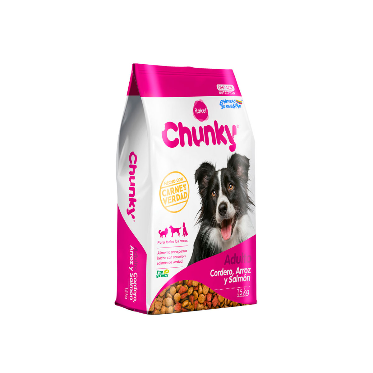 Chunky Adulto Cordero Arroz Y Salmon