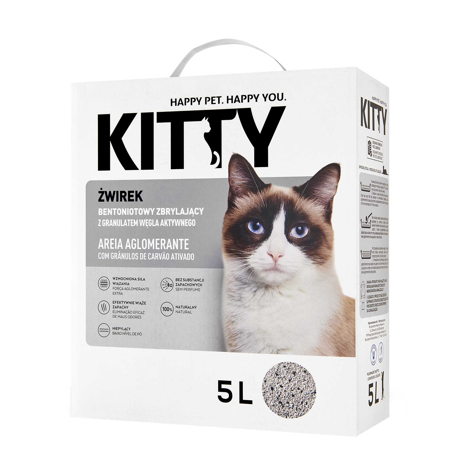 Areia Aglomerante Kitty 5lt