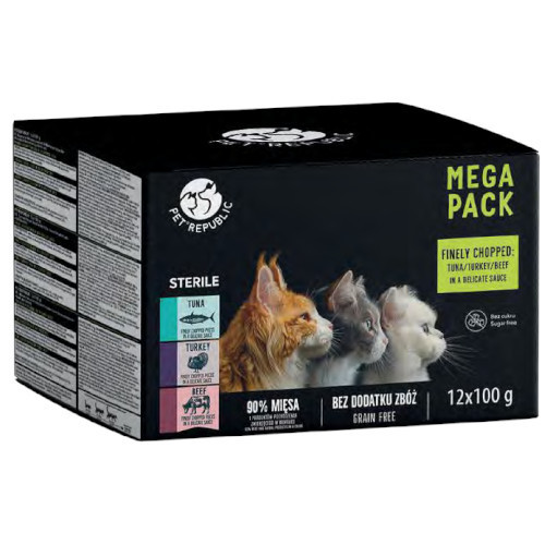 Mega Pack Patés Kitty 12×100g